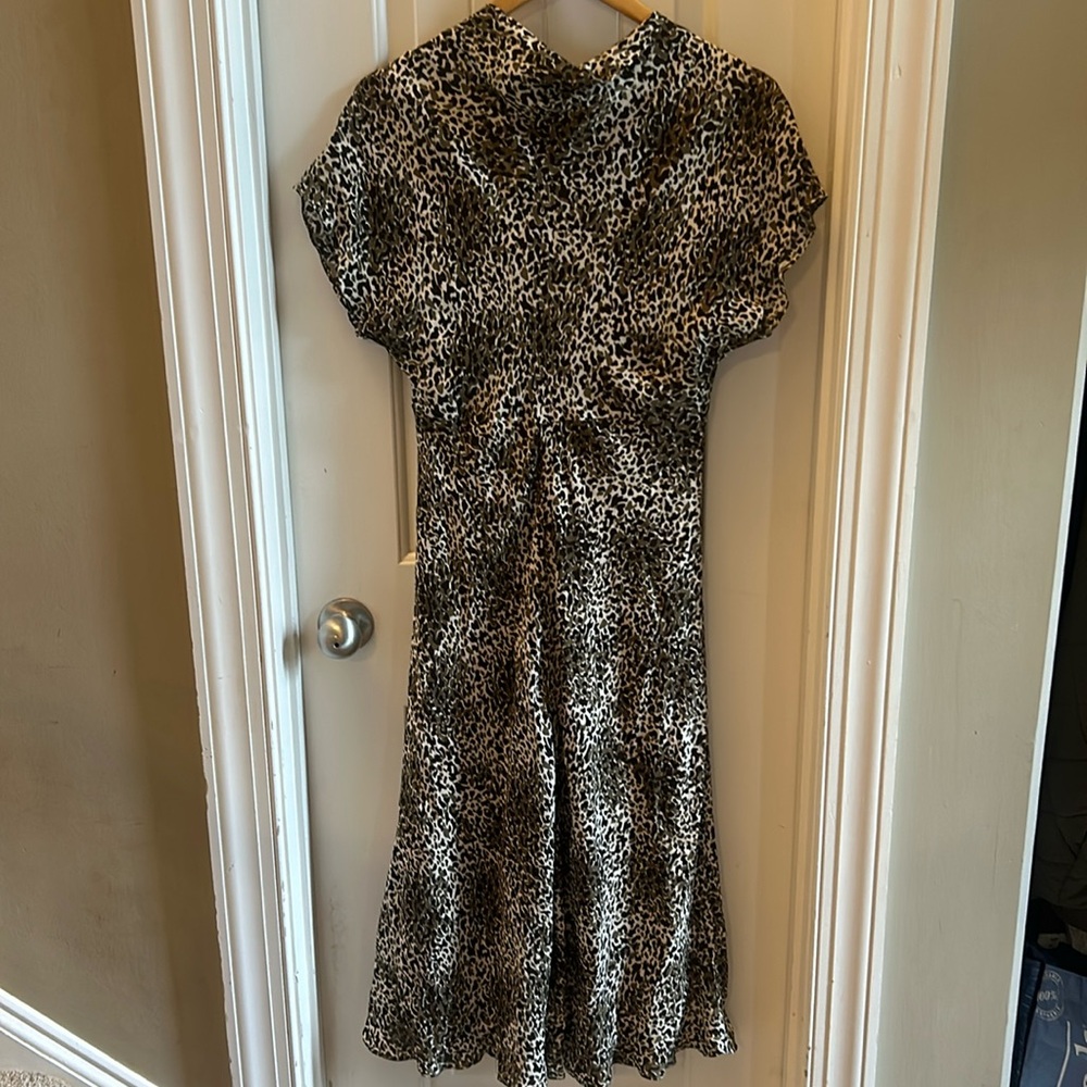 NWT Lewit draped midi dress